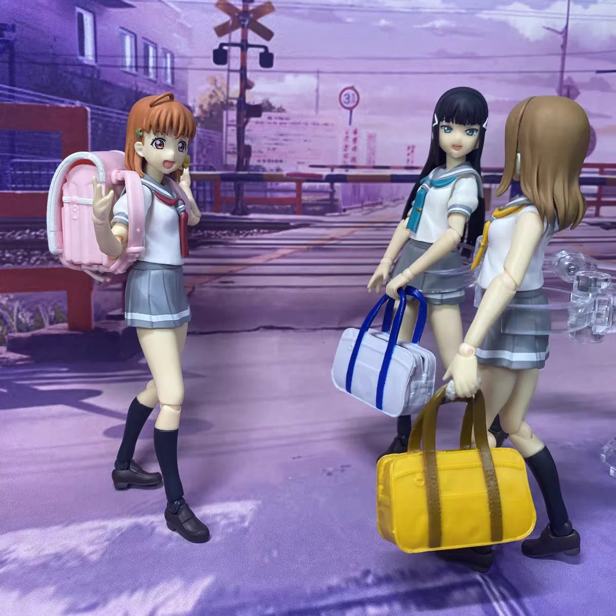 Randoseru — mochilas japonesas mini (Tarlin) — gachapon japonés, foto 4
