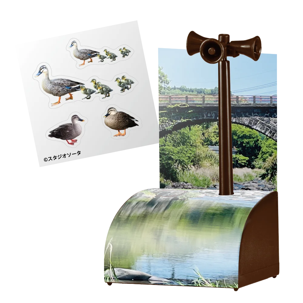 Garzas con sonido (SO-TA) — gachapon japonés, foto 4