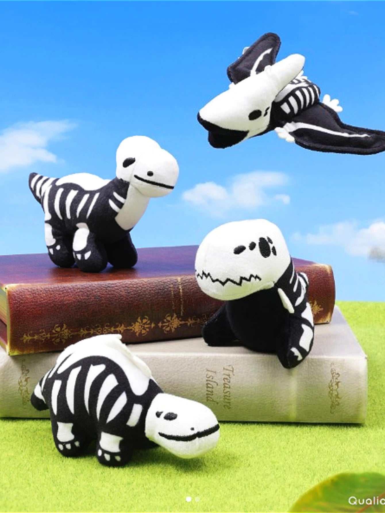 Dinosaurios de peluche (Qualia) — gachapon japonés, foto 2