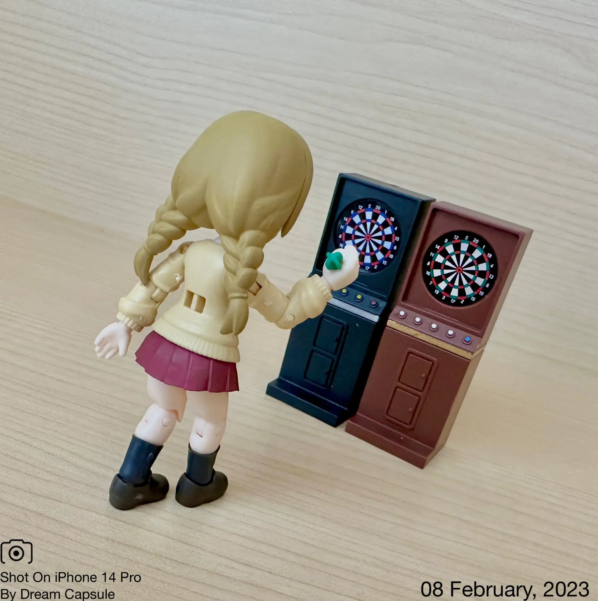 Pinball y dianas de bolsillo (J.Dream) — gachapon japonés, foto 3