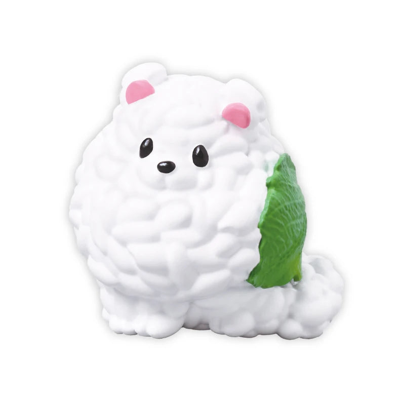 Figura gachapón Hokahoka Zoo de animal onigiri kawaii de estilo japonés — Don Gachapón