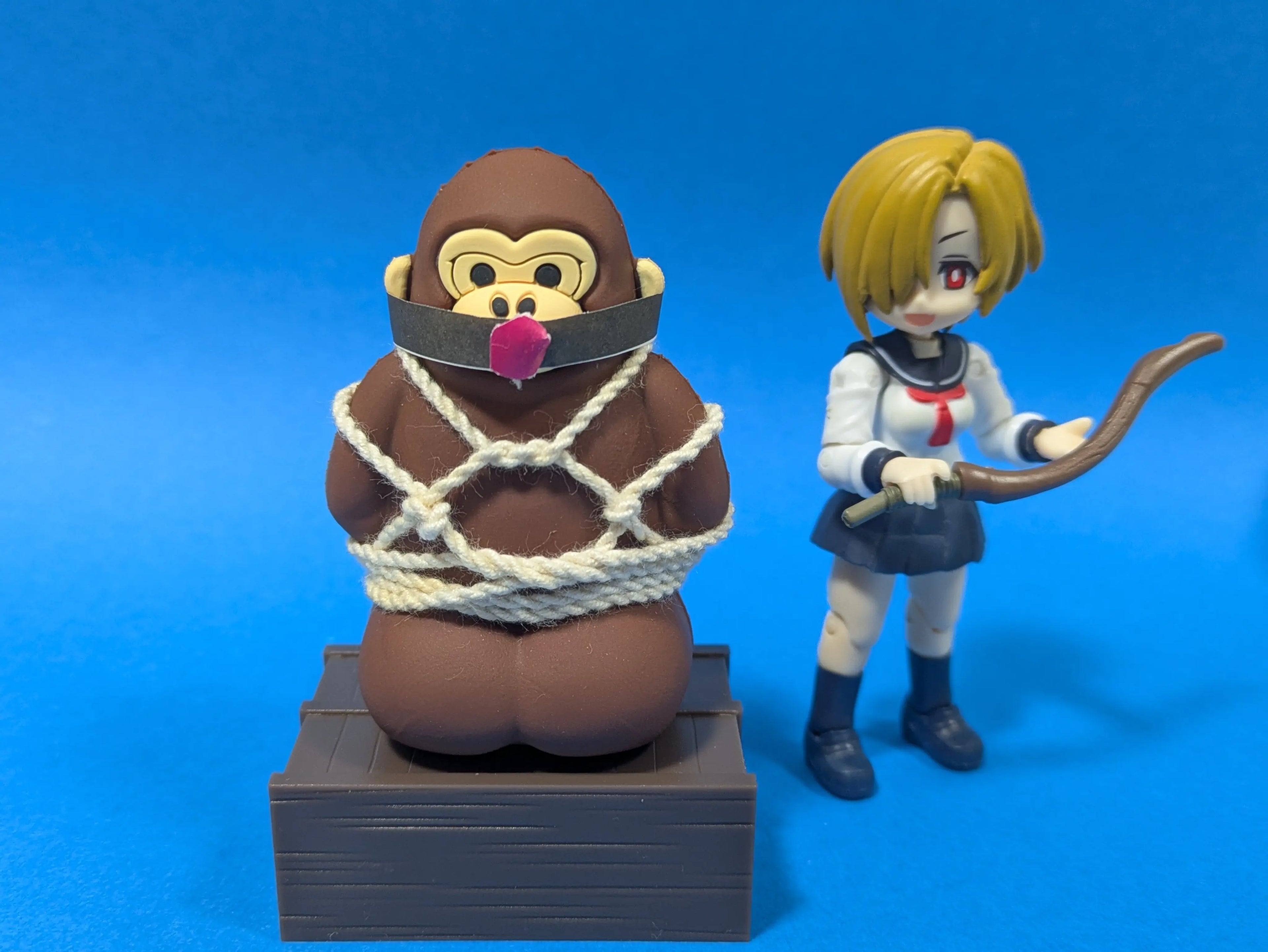 Uhouho Gorilla Gori-kun (Amuse) — gachapon japonés, foto 5