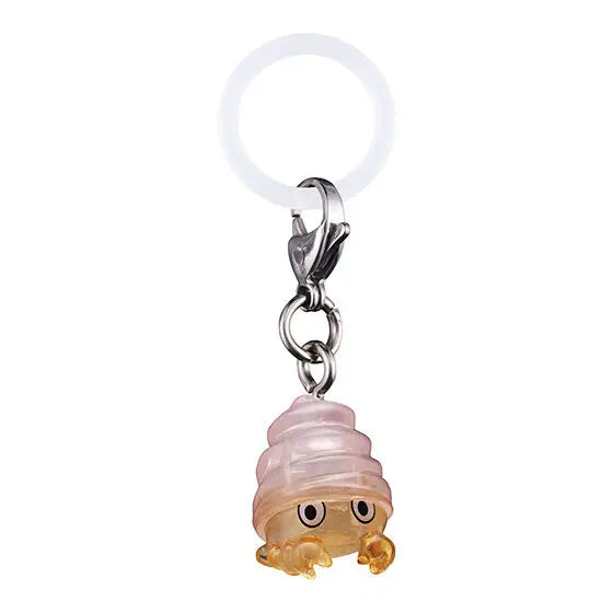 Llavero coleccionable de criatura marina kawaii de estilo japonés con ojos redondos — Don Gachapón