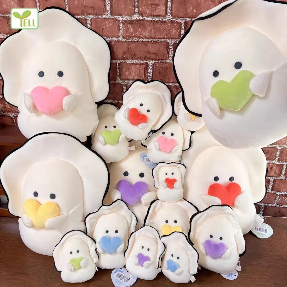 Ostritas crudas — peluche 7cm — gachapon japonés, foto 2