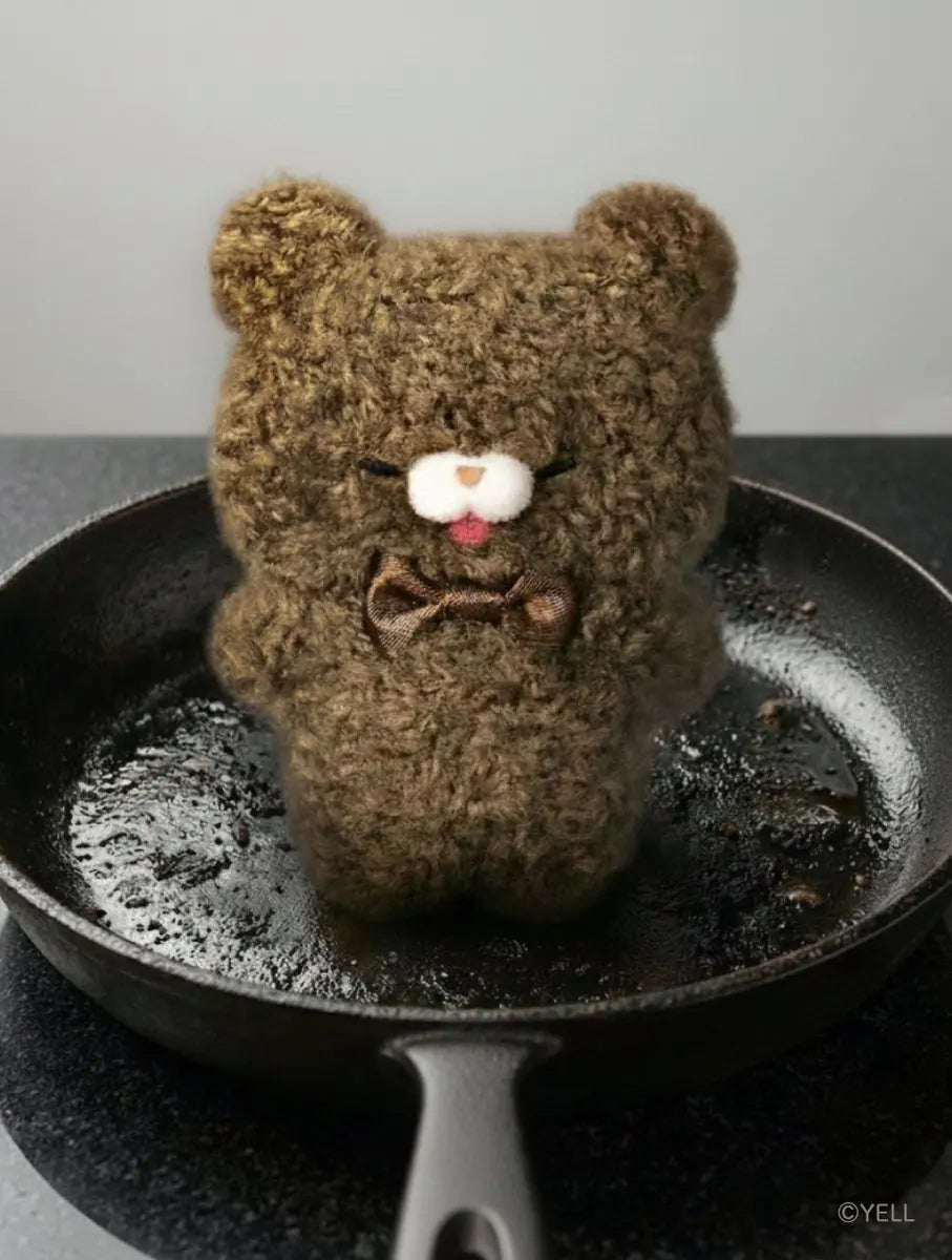 Oso tontorrón cosplay 9cm — gachapon japonés, foto 2