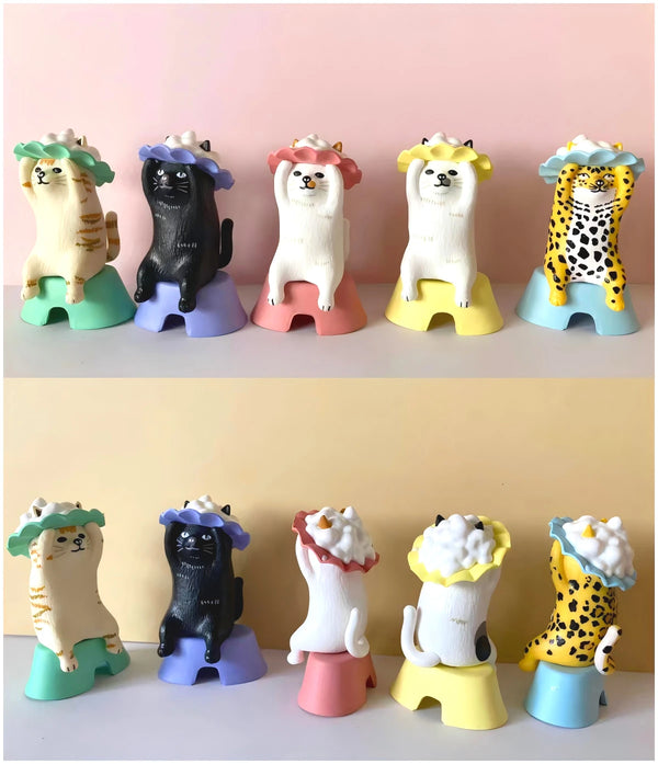 Pokefasu — verduras con careto · gachapon coleccionable