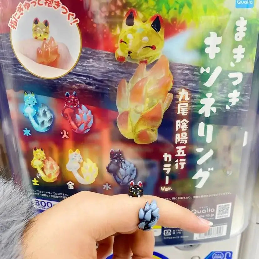 Zorritos con anillo (Qualia) — gachapon japonés, foto 5