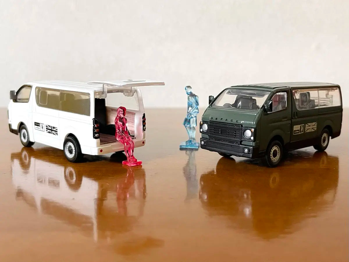 Furgonetas 1/64 (Stasto) — gachapon japonés, foto 2