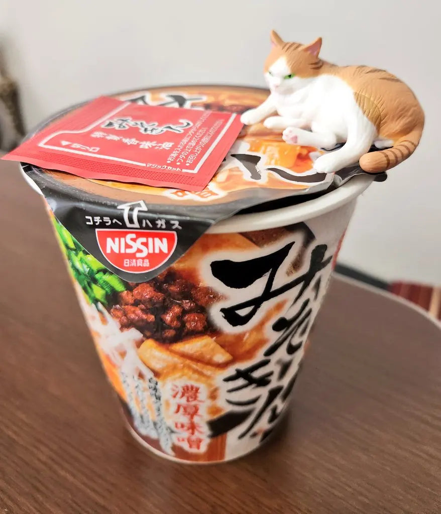 Clips protectores de fideos (Tarlin) — gachapon japonés, foto 5