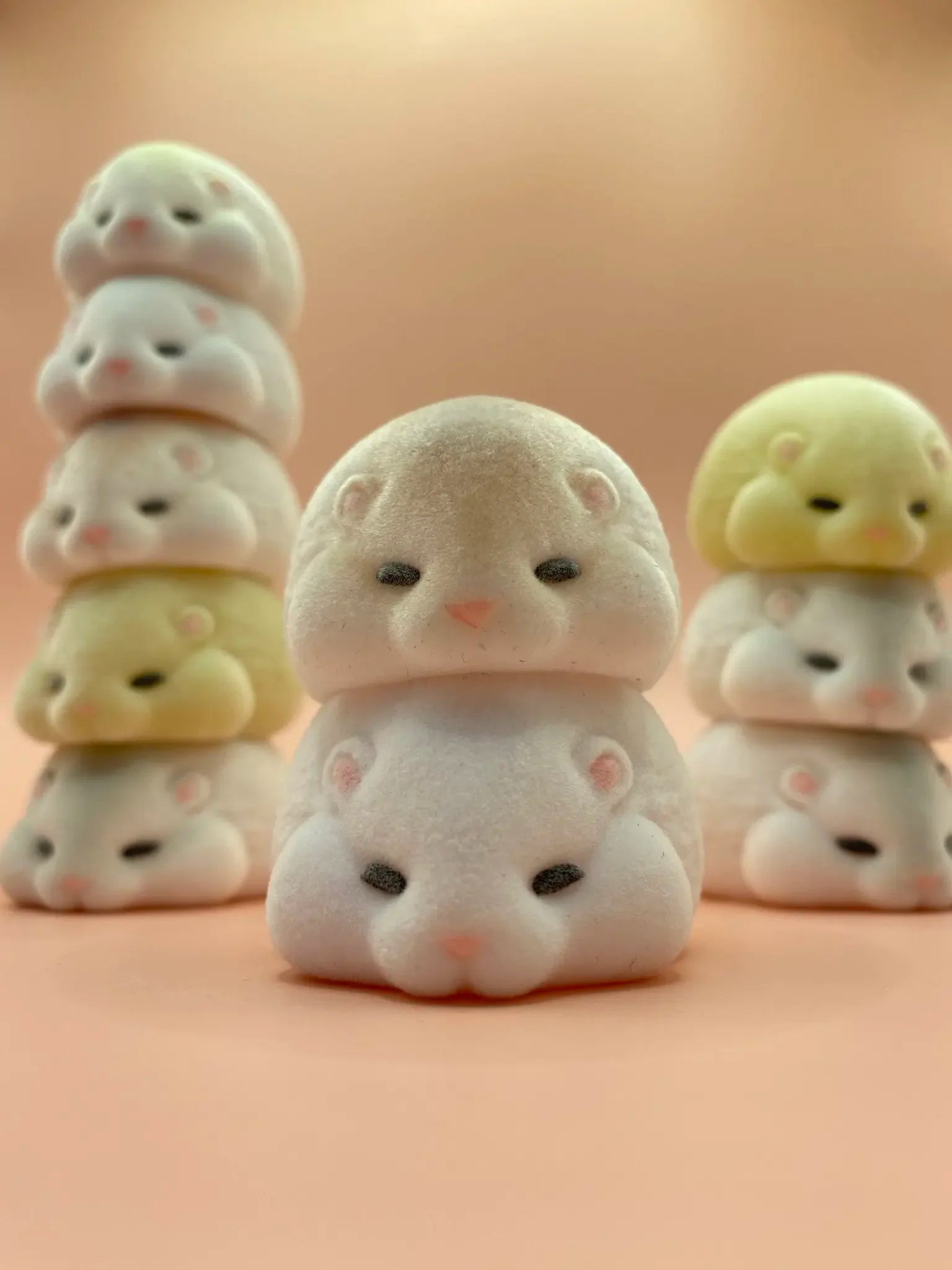 Hámsters apilables Tsumukko — gachapon japonés, foto 5