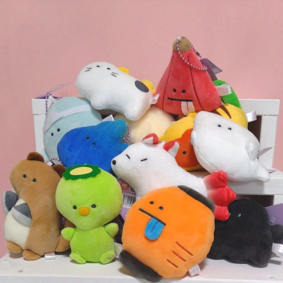 Yokai de ojos redondos — peluche 11,5cm (Yell) — gachapon japonés, foto 5