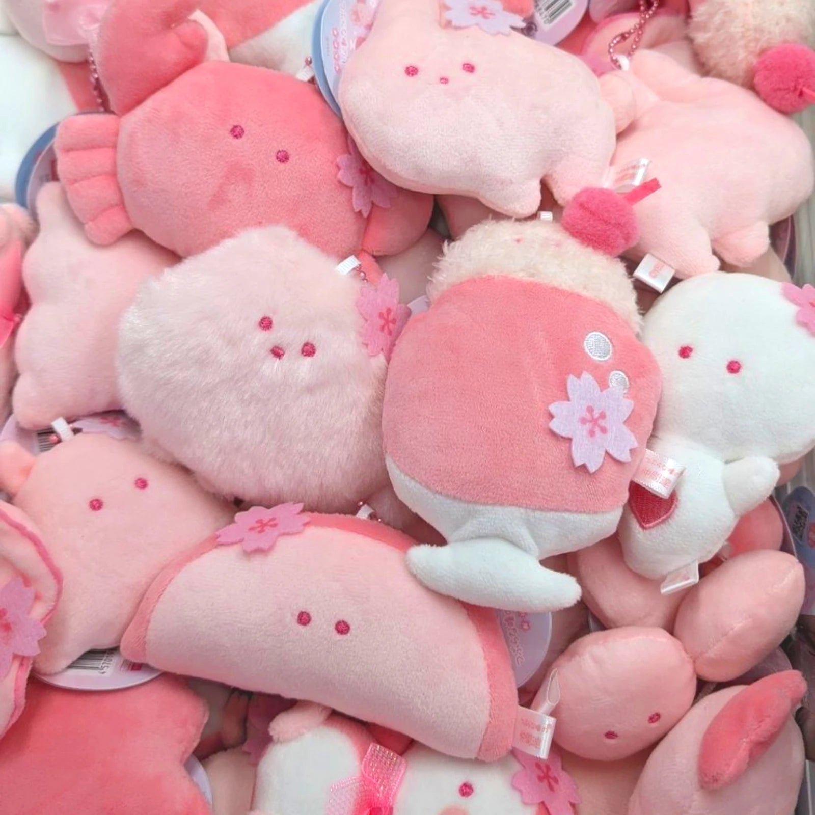 Peluche de ojos redondos 9cm (Yell) — gachapon japonés, foto 2