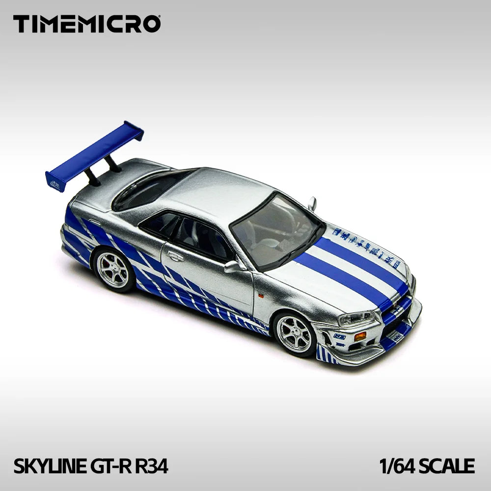TIME MICRO 1:64 Skyline GT-R R34 (foto 3)