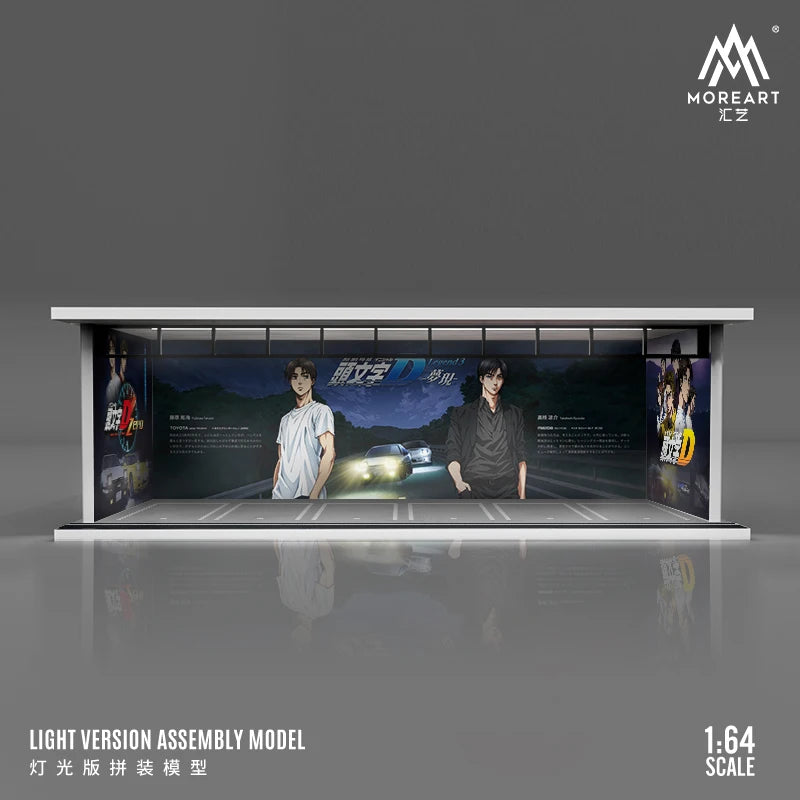 Diorama JDM livery Black 1:64 — Don Gachapón