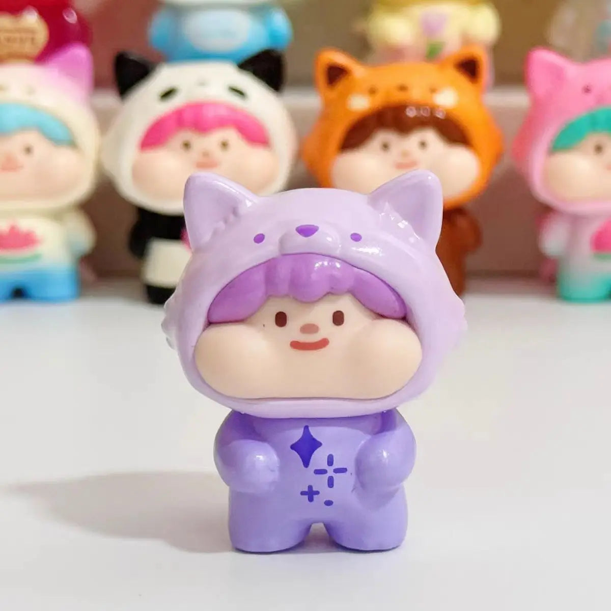Zorros albóndiga (NIC) — gachapon japonés, foto 4