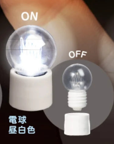 Bombillas fluorescentes mini (Yell) — gachapon japonés, foto 3
