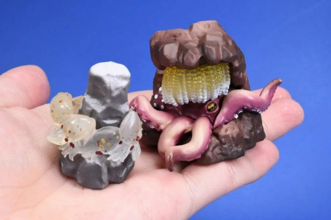 Pulpitos y calamares Kikiki (Stasto) — gachapon japonés, foto 3