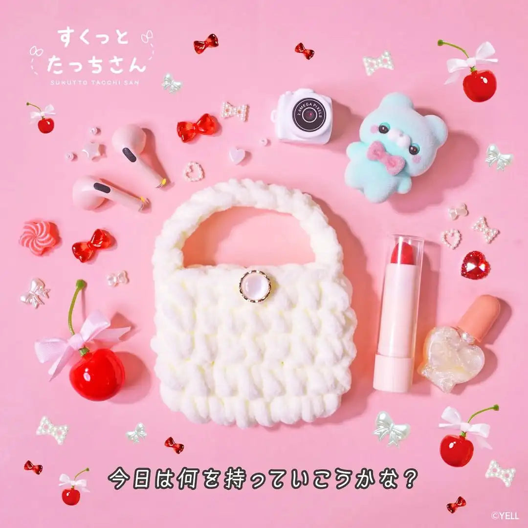 Mini bolsos de ganchillo (Yell) — gachapon japonés, foto 3