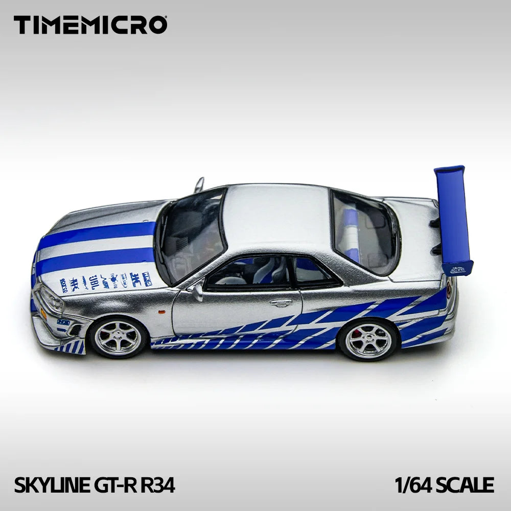 TIME MICRO 1:64 Skyline GT-R R34 (foto 2)