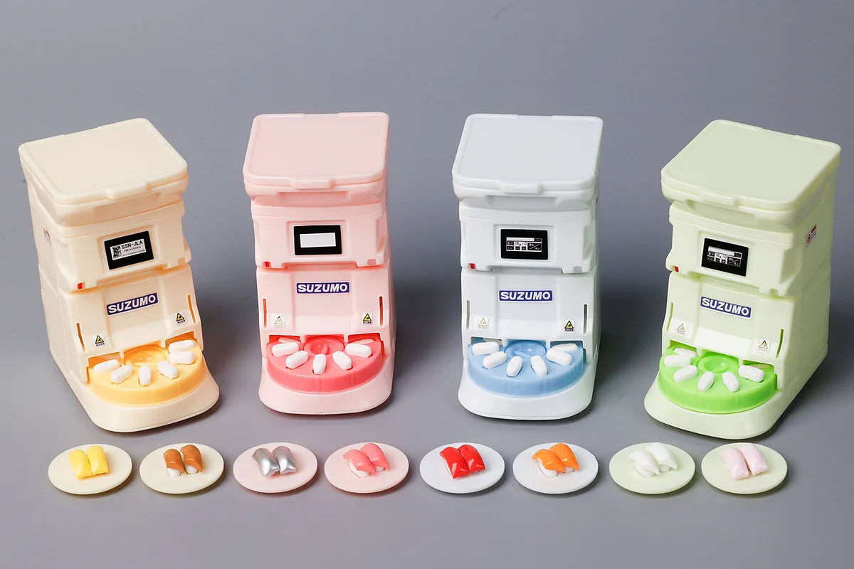 Robot de sushi SUZUMO 1/10 (Toys Cabin) — gachapon japonés, foto 2