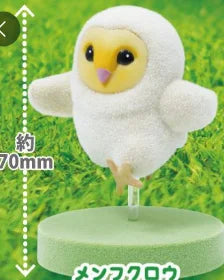 Bebés búho a la carrera (Qualia) — gachapon japonés, foto 7