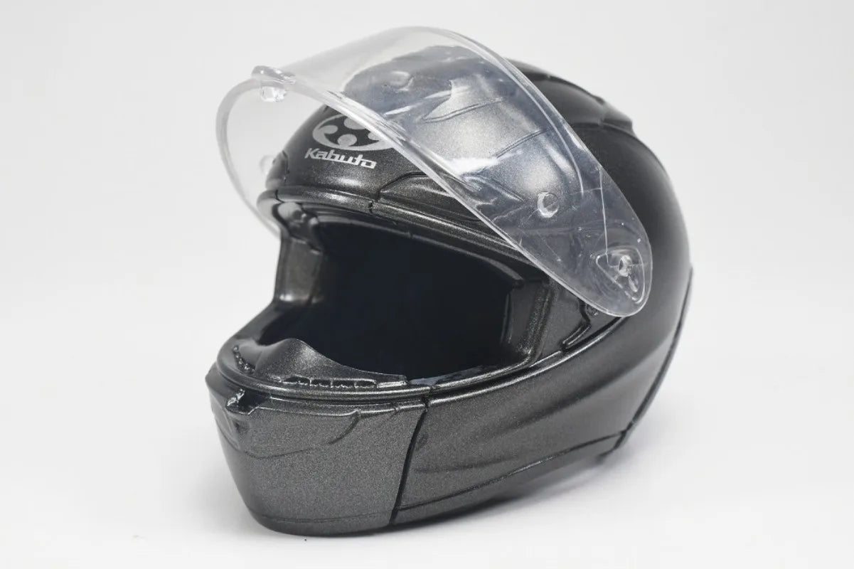 Casco de moto en miniatura 1/6 (SO-TA) — gachapon japonés, foto 5