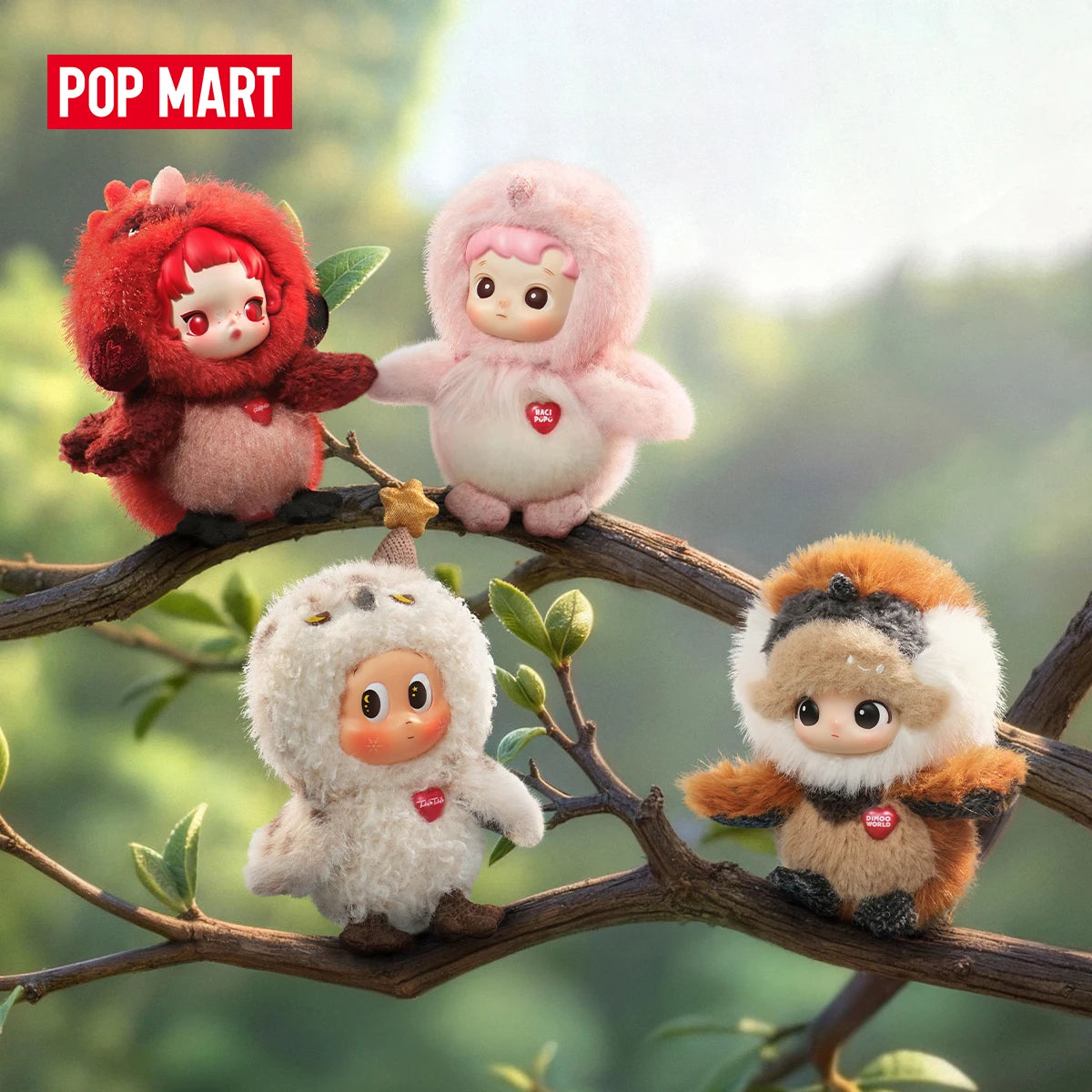 POP MART Dear Birds Colgante de peluche — POP MART