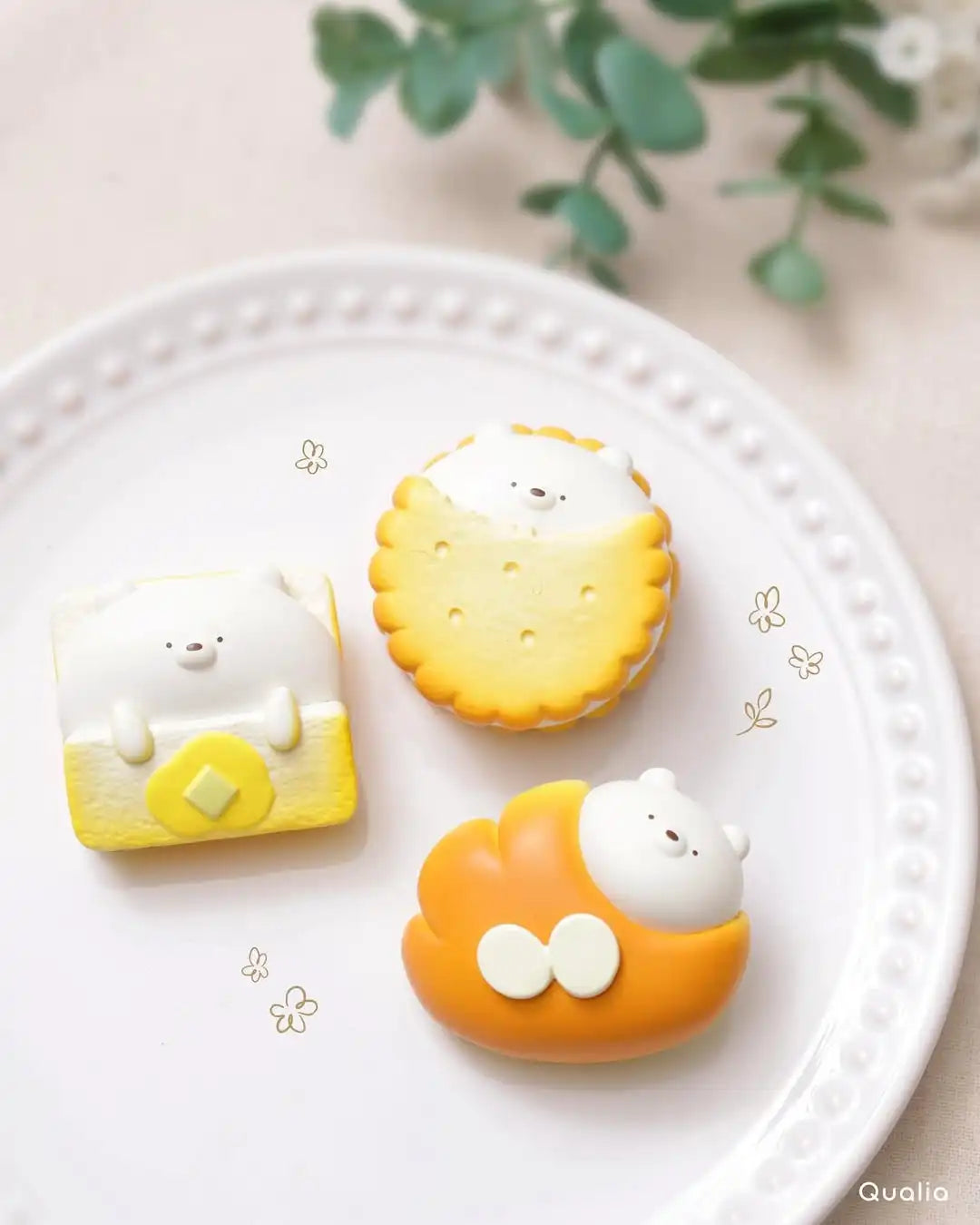 Coco Cherie — panecillos dulces (Qualia) — gachapon japonés, foto 2