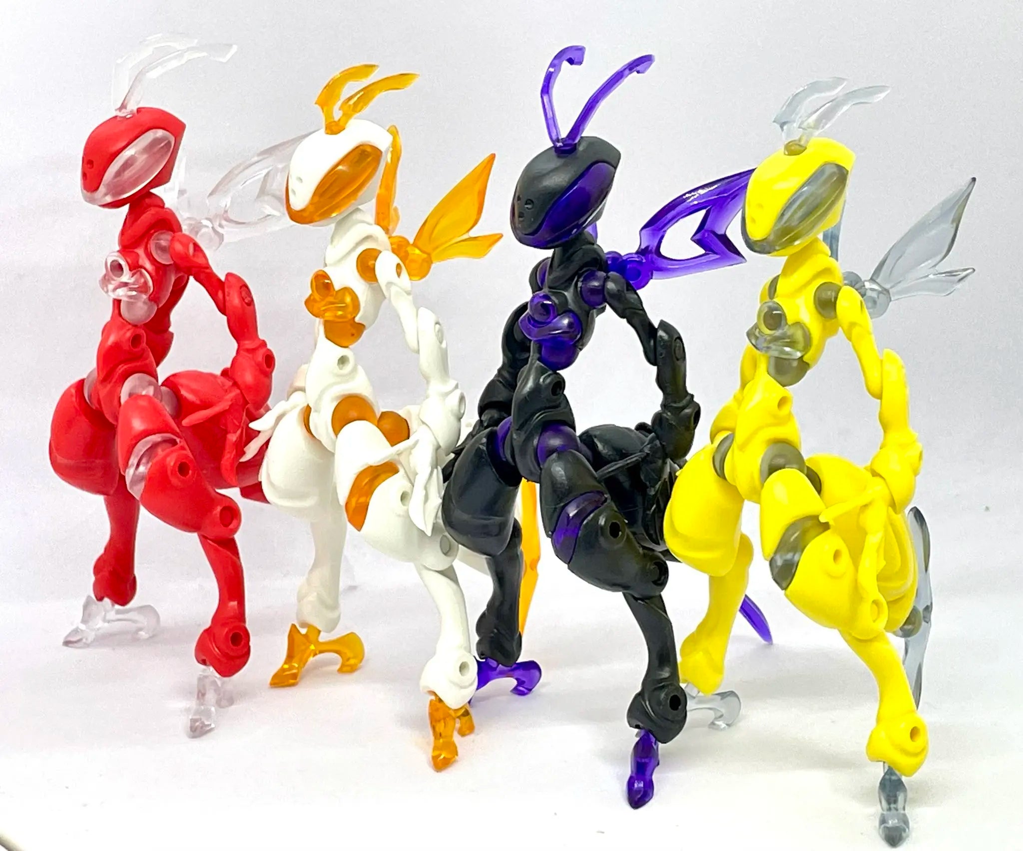 FORM Bee Void — robot guerrero (SO-TA) — gachapon japonés, foto 3