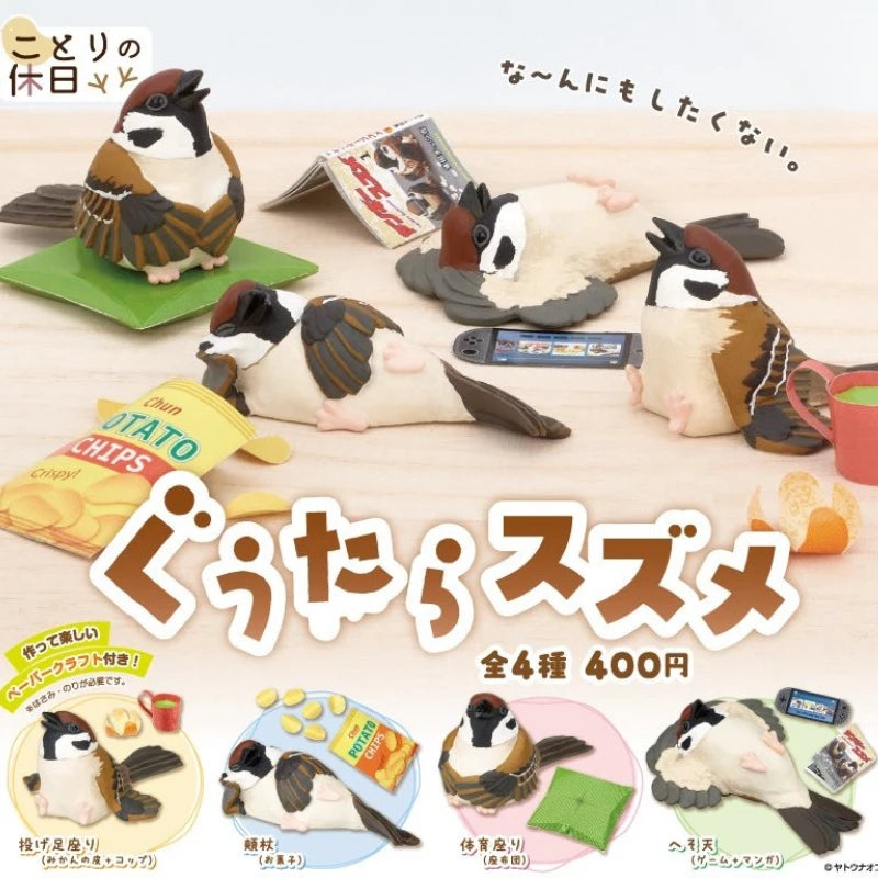 Pájaro Perezoso — cápsulas sorpresa — gachapon japonés, foto 1