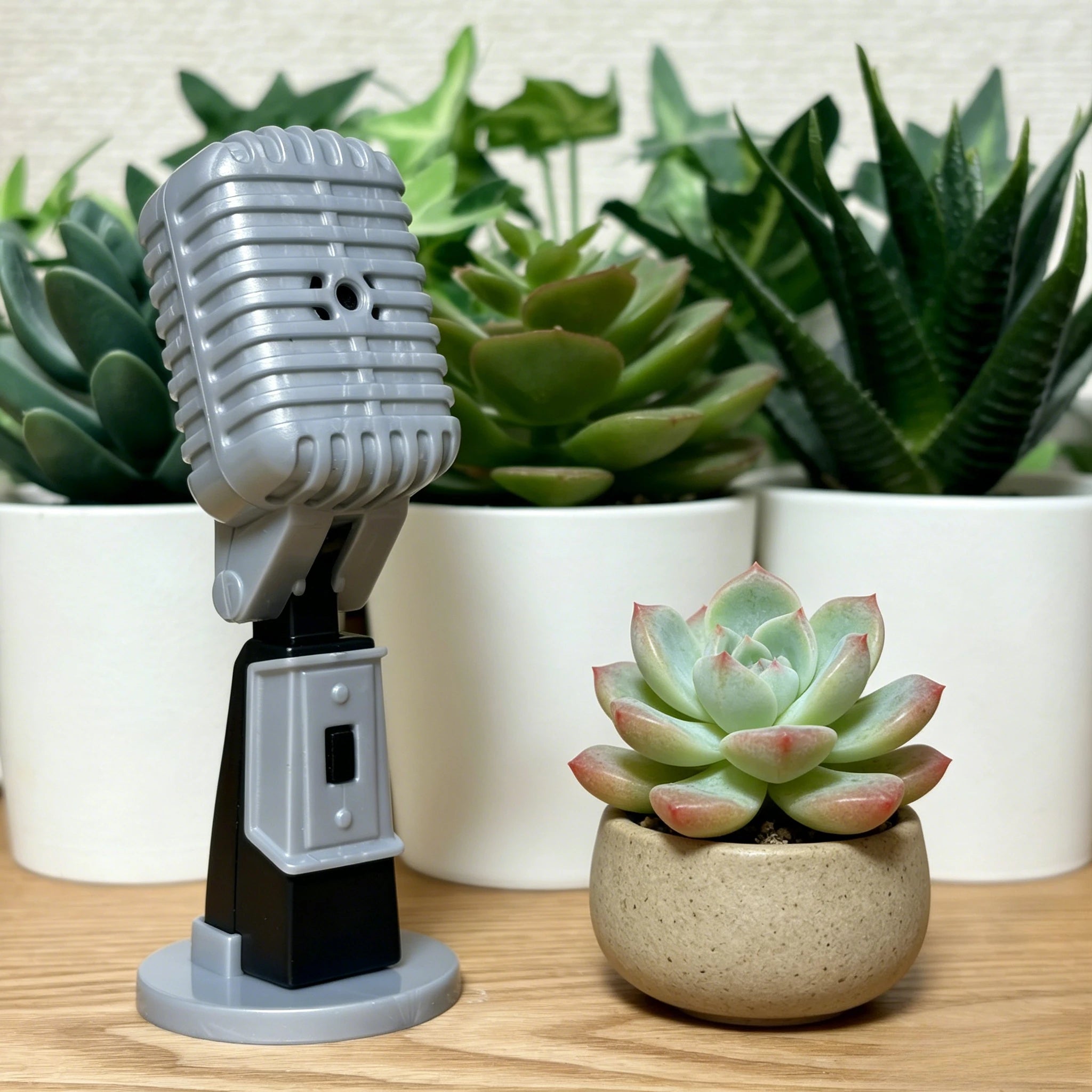 Mini micrófonos con altavoz (Yell) — gachapon japonés, foto 5