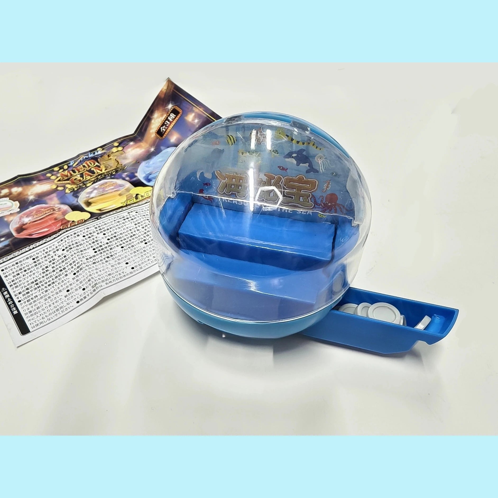 Mini recreativa de monedas (Yell) — gachapon japonés, foto 3