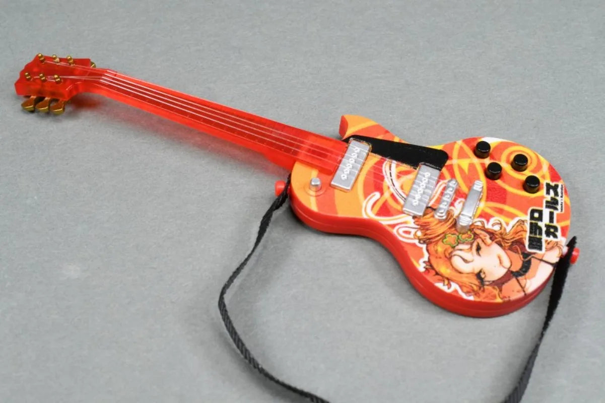 Meshitero — chicas con guitarra (J.Dream) — gachapon japonés, foto 4