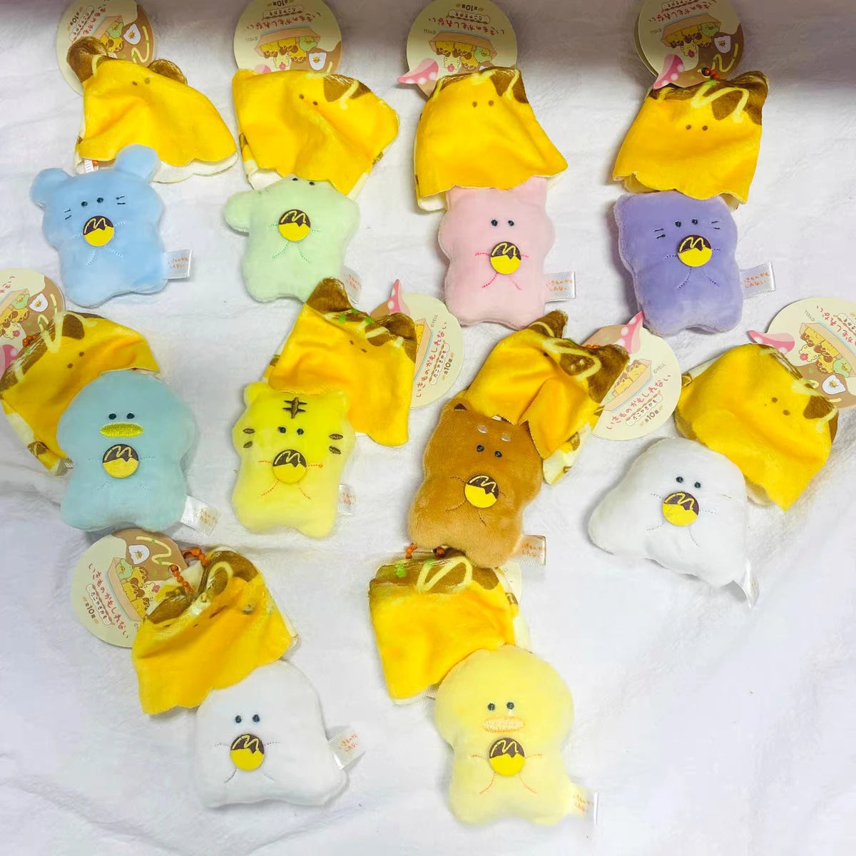 Takoyaki vivientes — peluche 7cm (Yell) — gachapon japonés, foto 3