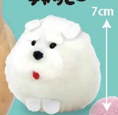 Schnauzer de peluche (Amuse) — gachapon japonés, foto 2