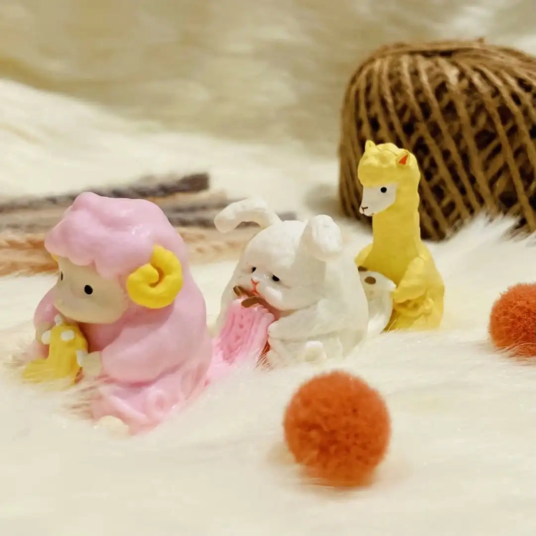 Animalitos tejedores (Tarlin) — gachapon japonés, foto 4