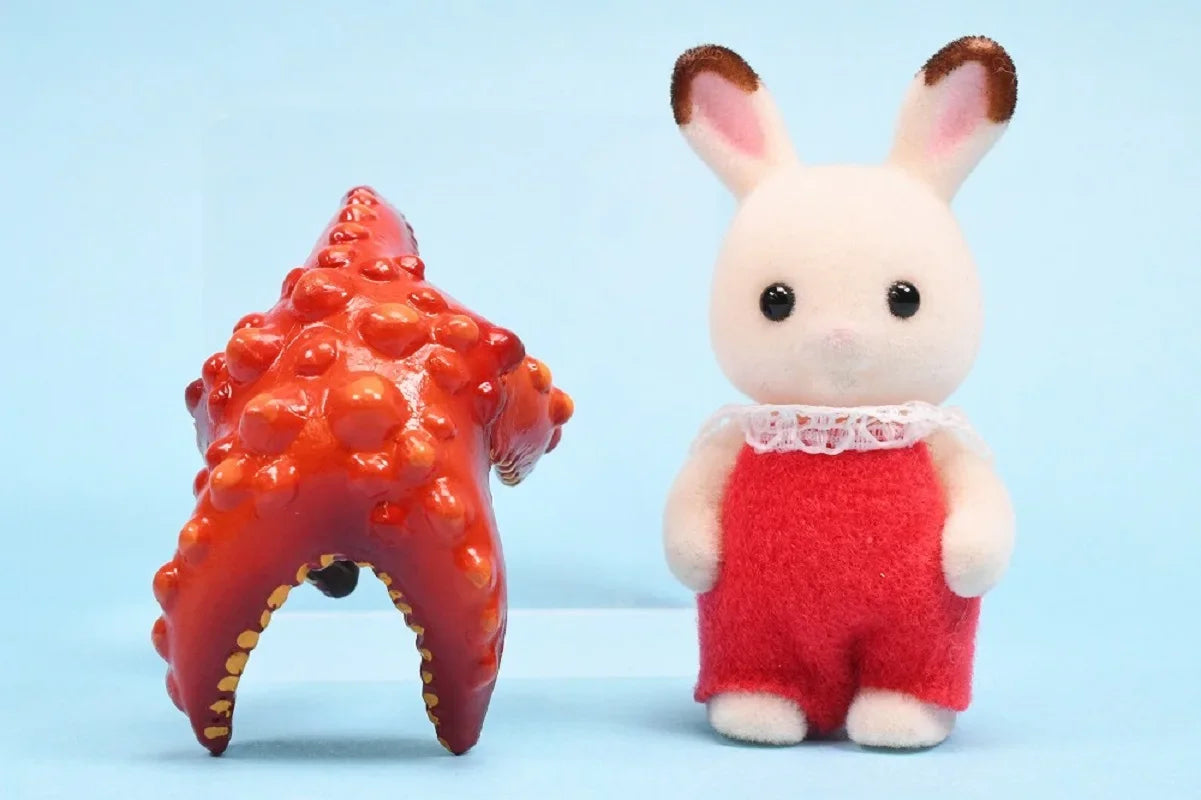 Piedritas con soporte Kikiki Karami — gachapon japonés, foto 4