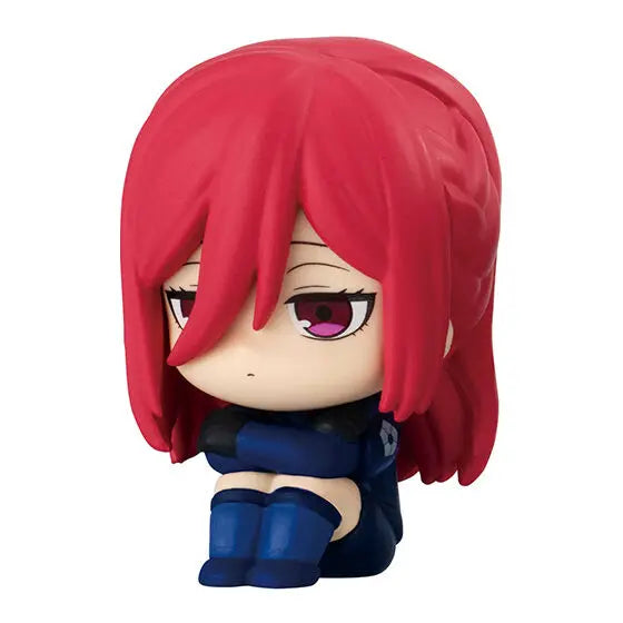 Figura gachapón de Blue Lock con personaje sentado, coleccionable kawaii de estilo japonés — Don Gachapón
